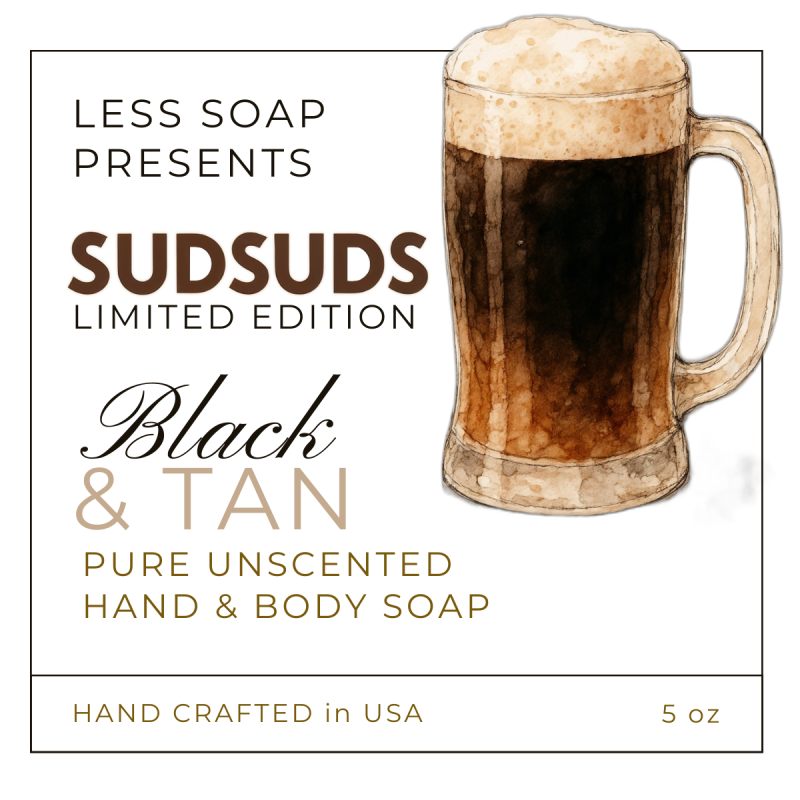 Limited Edition - Black & Tan Soap Limited Edition - Black & Tan Soap
